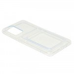 Wholesale Slim TPU Soft Card Slot Holder Sleeve Case Cover for Samsung Galaxy A82 5G (Clear)